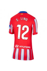 Atletico Madrid Samuel Lino #12 Fotballdrakt Hjemme Klær Dame 2024-25 Korte ermer